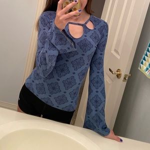Cut Out Long Sleeve